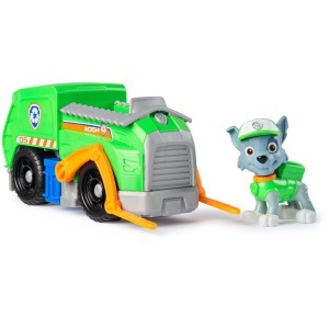 PAW Patrol Rocky Figurina cu Camion de Reciclare Jucarie Interactiva pentru Copii 3