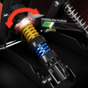 Pedale de curse Thrustmaster Raceline Pedals III LC cu Load Cell, 100 kg - Img 4