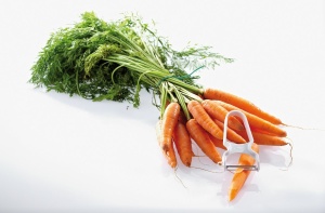 Peeler pentru fructe si legume Ritter, pentru stangaci si dreptaci, ergonomic - Img 3