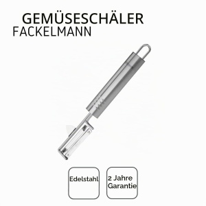 Pelerina de legume Fackelmann OVALGRIFF, din otel inoxidabil, cu lama ascutita, 19 x 1,5 x 3,5 cm - Img 5
