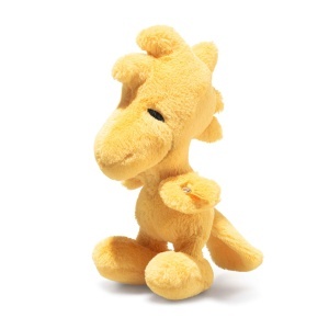 Peluche Steiff Woodstock 18cm, Personaj Peanuts, Culoare Galbena, Plus Moale
