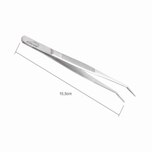 Penseta de Precizie Lacor 62865 din Inox 1810, 15.5 cm, cu Grip Antiderapant - Img 2