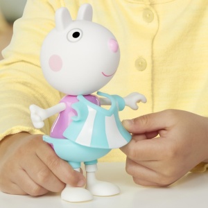 Peppa Pig Luzie Locke Dress Up Figurina distractiva - Img 9