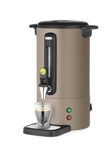 Percolator cafea HENDI UNIQ, 7L, 1050W, inox, taupe - Img 2