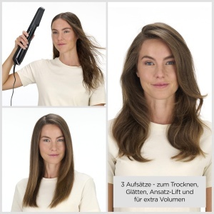 Perie de coafat BaByliss Style Smooth 1000 AS128E 3 in 1 1000W uscare indreptare si volum - Img 2