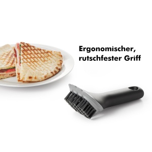 Perie de curatare pentru gratare OXO Good Grips, cu perii flexibile si silicon - Img 4