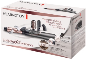 Perie de par cu aer cald Remington AS8606, 800W, 4 accesorii, Ioni - Img 2