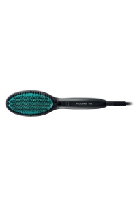 Perie electrica Rowenta Powerstraight CF5820, pentru toate tipurile de par, negru si verde - Img 3