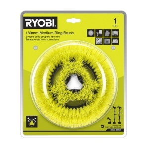 Perie moale Ryobi RACLTM18, 18 cm, compatibila cu perii motorizate - Img 5
