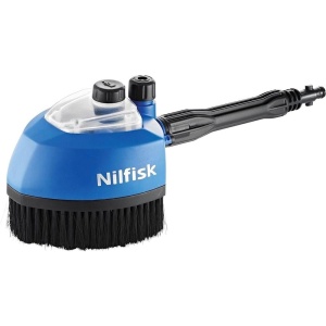Perie multifunctionala Nilfisk 128470456 cu rezervor de detergent si capete interschimbabile