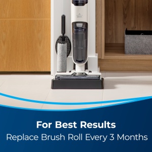 Perie pentru pardoseli Bissell TurboClean, alba, lavabila - Img 4