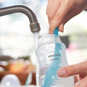 Perie pentru sticle si suzete Philips Avent SCF14506, design ergonomic, BPA-free - Img 3