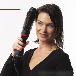 Perie rotativa Revlon One-Step, neagra, cu cilindru ceramic de 38 mm - Img 5