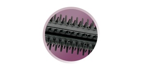 Perie rotunda fierbinte Remington cu sistem de abur CB4N pentru valuri, bucle si volum, roz/negru, pachet de 1 - Img 2