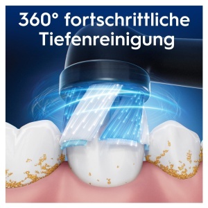 Perii de schimb Oral-B iO, curatare superioara, negru, 10 bucati - Img 3