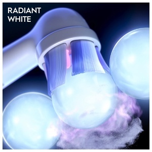 Periuta de dinti electrica Oral-B iO Strahlendes Weiss, 2 bucati, pentru albirea dintilor - Img 2