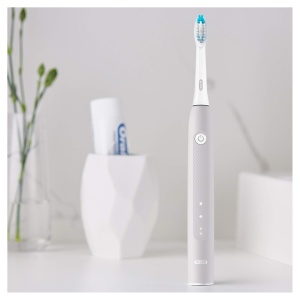 Periuta de dinti electrica Oral-B Pulsonic Clean, 4 bucati, alba, compatibila cu toate modelele - Img 4