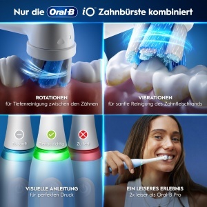 Periuta electrica Oral-B iO Series 3, 3 moduri de curatare, culoare albastra - Img 7