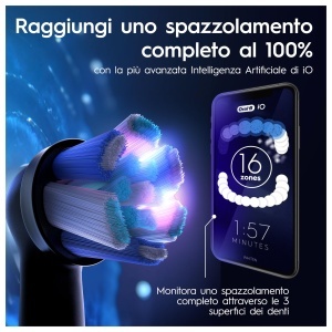 Periuta electrica Oral-B iO Series 9 7 moduri de curatare Bluetooth Aquamarin - Img 7
