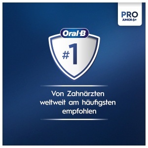 Periuta electrica pentru copii Oral-B Pro Junior, 6, mov, cu timer si senzor de presiune - Img 7