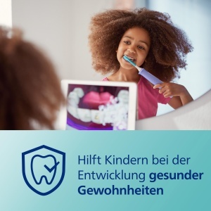 Periuta electrica Philips Sonicare For Kids HX632212 Aplicatie interactiva QuadPacer Mov - Img 5