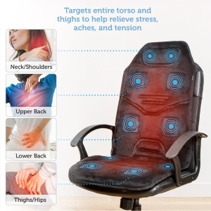 Perna de Masaj COMFIER cu Calorifer - 10 Motoare de Vibratie, Setari Personalizabile - Img 5
