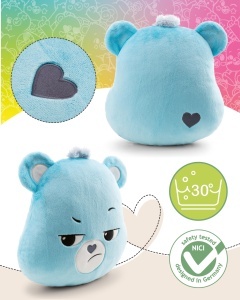 Perna decorativa NICI Kissen Glucksbarchis Brummbarchi 35x32cm - roz - Img 4