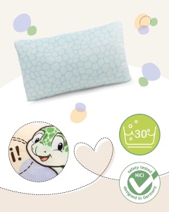 Perna NICI Kissen Schildkrote 43x25cm - bej - confortabila si moale - Img 3