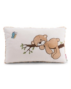 Perna pufoasa NICI Kissen Bar Finni 43x25cm - caramel, design ursulet