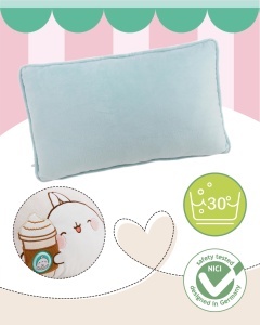 Perna Pufoasa NICI Molang 43x25cm - Design Pastel cu Cafea To-Go - Img 3