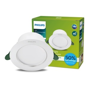 Philips Diamond Cut Downlight 22W 90mm Lumina Neutra Alb