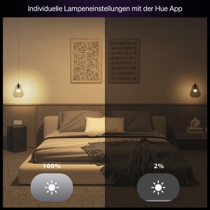 Philips Hue Essential Smart LED A60 E27 8W Lumina ajustabila si colorata 4 buc - Img 4