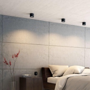 Philips Phase plafoniera/lampa de perete 1 spoturi, reglabila, 6,5 W, 2700 K, lumina alba calda, neagra, IP20, fara orbire si palpaire - Img 3