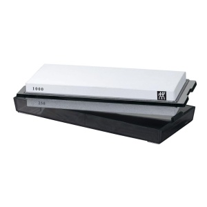 Piatra de ascutit cutite Zwilling Twin Stone Pro, alb, 173x78x28 mm