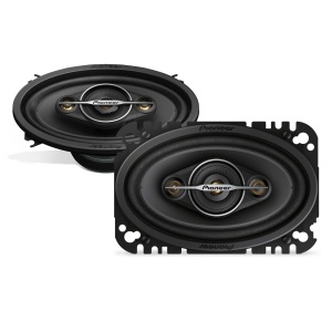 Pioneer TS-A4671F 4 x 6" 4 cai Coaxial Set de 2 difuzoare (210 W max. fiecare, 30 W sinusoidal), sunet puternic, eficienta ridicata, adancime de instalare de 42 mm, decupaj de instalare de 93 x 153 mm - Img 1