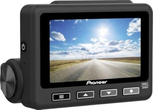 Pioneer VREC-Z810SH Dash Cam: camera frontala 4K cu ecran de 3", camera frontala cu unghi larg de 139deg, afisaj color de 3", microfon integrat