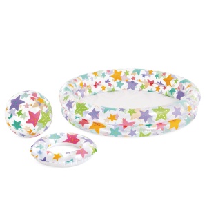 Piscina Gonflabila Intex 59460NP, 122x25 cm, Multicolor, Capacitate 150L - Img 7