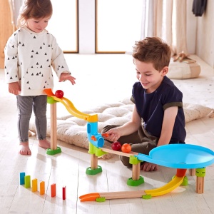 Pista de bile HABA 306704 Kullerbu - Set cu 33 piese, pentru copii de la 2 ani - Img 7