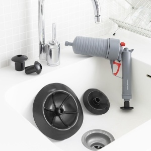 Pistol de curatat cu aer comprimat InnovaGoods, 4 adaptoare, usor de utilizat, ecologic - Img 6