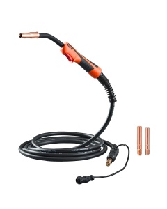 Pistol de sudura VEVOR 250-A MIG cablu 46 m compatibil Lincoln Power MIG 200-255