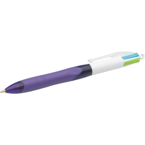 Pix BIC 4 Culori Grip Fun, 0.4 mm, 4 nuante pastelate, design ergonomic - Img 5
