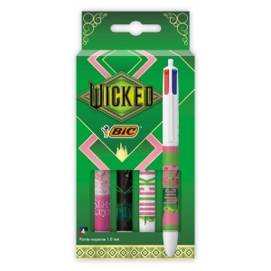 Pix BIC 4 Culori Pro, 4 in 1, Negru, Albastru, Rosu, Verde