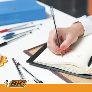 Pix BIC Cristal Original, 10 bucati, 1.0 mm, culoare albastra - Img 8