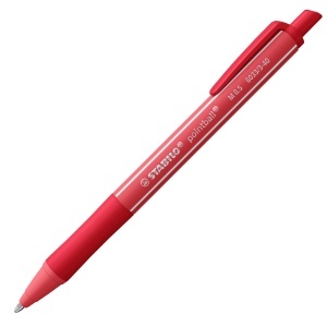 Pix cu bila STABILO pointball colorful, 0.5 mm, design colorat, rucsa de grip - Img 2