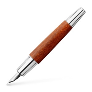 Pix cu cerneala Faber-Castell e-motion, lemn, cromat, cu varf mediu - Img 1