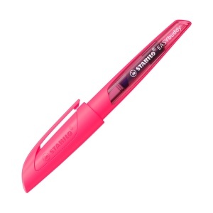 Pix ergonomic STABILO EASYbuddy pentru stangaci, cu tehnologie anti-uzura, culoare neon - Img 2