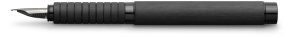 Pix Faber-Castell Essentio Aluminium Negru, Feder din Otel, Sistem Patrona - Img 4