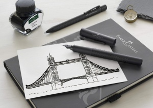 Pix Faber-Castell Grip Edition, Negru, Cu Clip din Otel, Feder F - Img 4