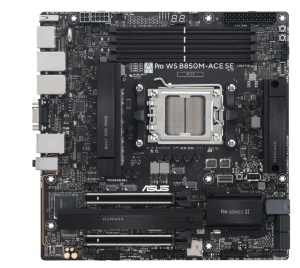 Placa de baza ASUS Pro WS B850M-ACE SE Micro-ATX, suport AMD AM5, PCIe 5.0, IPMI