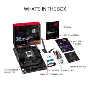 Placa de baza ASUS ROG STRIX B650E-F GAMING WIFI AM5 ATX, Wi-Fi 6E, PCIe 5.0 - Img 6